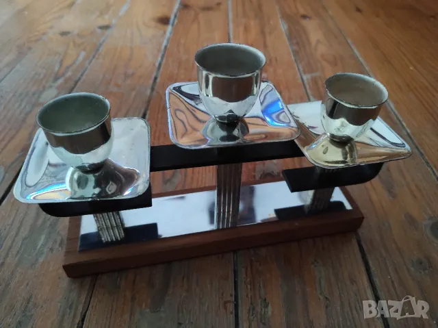 vintage скандинавски свещник от 1970 г.