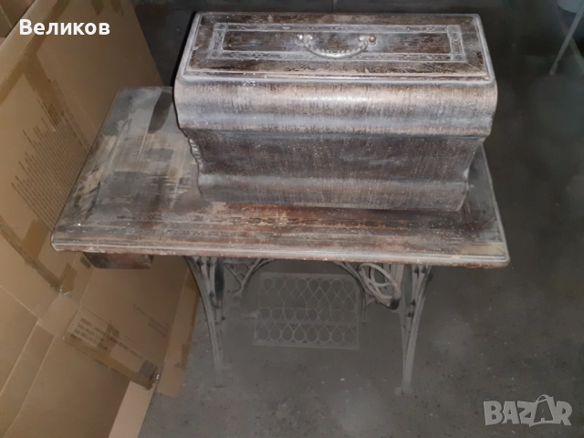 SINGER-стара шевна машина, снимка 8 - Антикварни и старинни предмети - 52558832