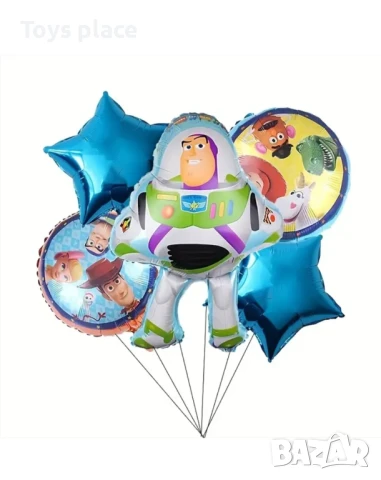 Парти сет балони Toy story Buzz Lightyear Фолиеви балони играта на играчките 