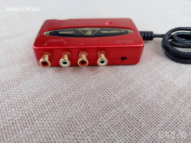 Аудио Интерфейс BEHRINGER UCA222  , снимка 3 - Други - 53057103