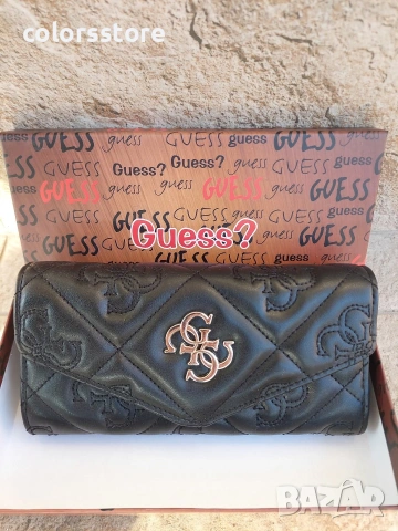 Черен портфейл Guess/SG47n , снимка 3 - Портфейли, портмонета - 53836858