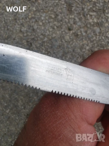 П. Денев Българско маркирано с чирени седеф, снимка 3 - Ножове - 50450419