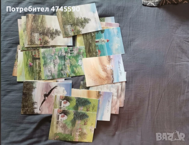 Картички, снимка 3 - Колекции - 53643151