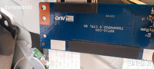 TCon BOARD ,T500HVD02.0,CTRL BD, 50T10-C00, снимка 3 - Части и Платки - 36325010