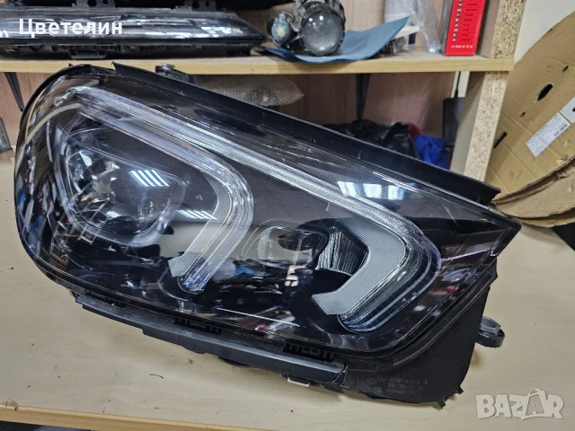 Десен фар Mercedes GLE W167 Multibeam desen far мерцедес 167 мултибим, снимка 3 - Части - 51241918