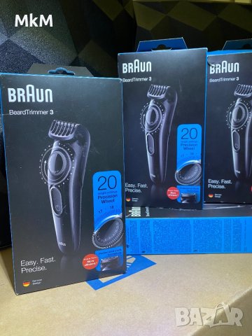 Машинки Braun за подстригване и бръснене,   безжична употреба и Ножчета от неръждаема стомана, снимка 1 - Машинки за подстригване - 44156227