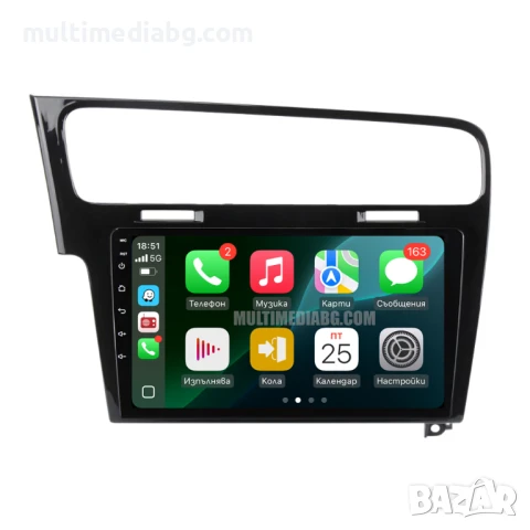 Volkswagen Golf 7 2013г-2017г Мултимедия Навигация Android