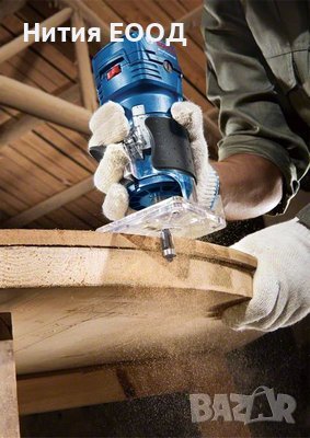 BOSCH Фреза за кантове GKF550, мощност 550W, цанга 6mm, (06016A0020), снимка 5 - Други инструменти - 39129691