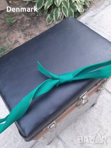 Рибарски стол алуминев/дървен, снимка 6 - Къмпинг мебели - 41636909