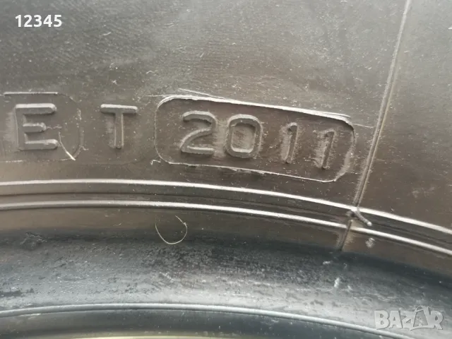 195/70R14 bridgestone 7мм грайфер-№75, снимка 10 - Гуми и джанти - 47939543