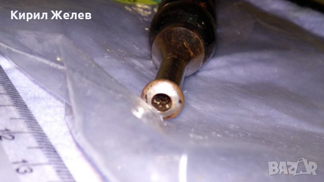 СТАРА МЕТАЛНА ЛУЛА за ПУШЕНЕ на БИЛКИ За КОЛЕКЦИЯ 22666, снимка 4 - Колекции - 38883918