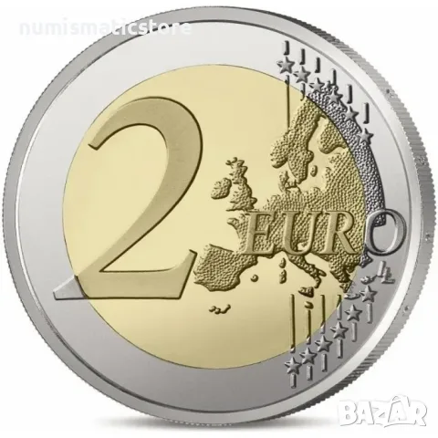 2 евро Франция 2025 Нотр Дам дьо Пари UNC, снимка 2 - Нумизматика и бонистика - 56299997