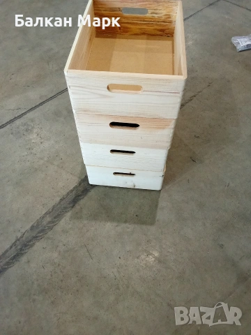 Дървена кутия Zeller (Германия) 40x30x15 см, снимка 4 - Други стоки за дома - 53796065