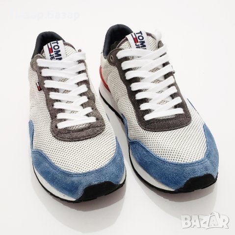 Tommy Hilfiger Оригинални Маратонки Кецове Велур 41.5-42 26.5см, снимка 6 - Маратонки - 40670475