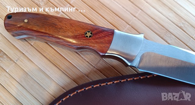 Ловен нож /ръчна изработка и стомана 440С /, снимка 10 - Ножове - 44357558