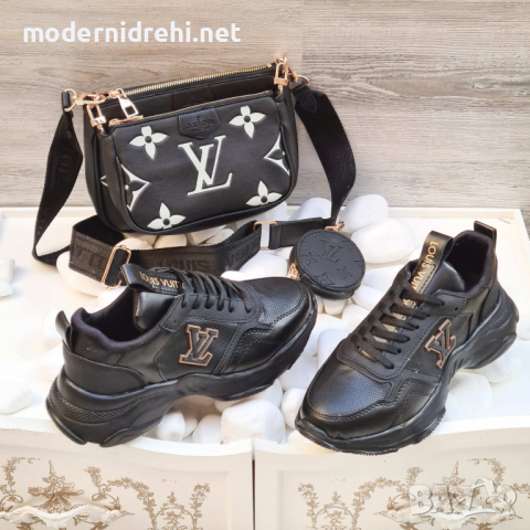 Дамски спортни обувки и чанта Louis Vuitton код 114, снимка 1 - Дамски ежедневни обувки - 36401582