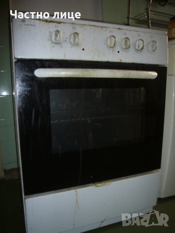 Комбинирана готварска печка "Crown" на газ и ток шир. 60 см., снимка 4 - Печки, фурни - 53668025