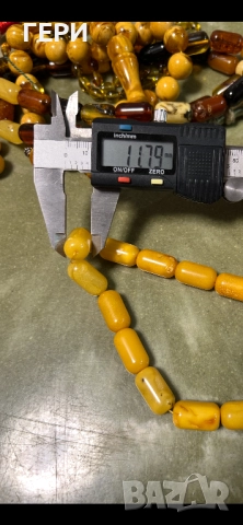 Броеница балтийски кехлибар, снимка 4 - Други ценни предмети - 52726767
