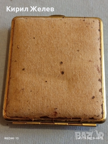 Винтидж табакера метална за КОЛЕКЦИЯ ДЕКОРАЦИЯ 49037, снимка 5 - Други ценни предмети - 52264215