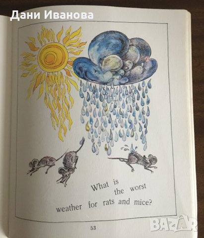 A PICTURE BOOK OF RIDDLES – образователна книжка на английски език, снимка 9 - Чуждоезиково обучение, речници - 34350152