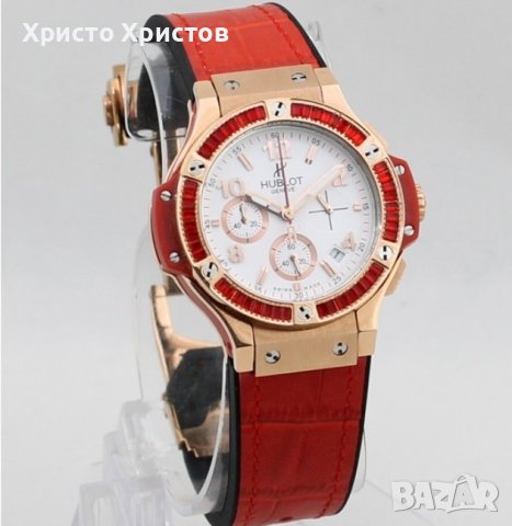 Дамски луксозен часовник Hublot Big Bang , снимка 2 - Дамски - 41645879