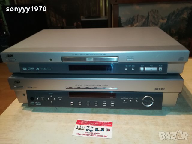 JVC RECEIVER+JVC DVD 1502221041, снимка 3 - Ресийвъри, усилватели, смесителни пултове - 35793648