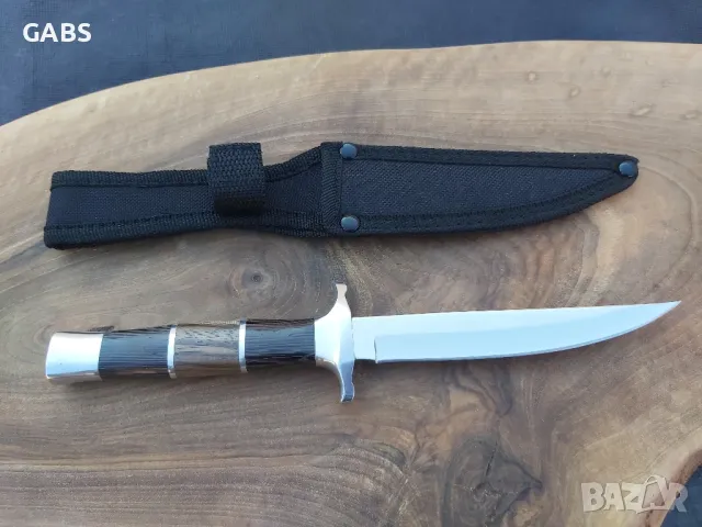Ловен нож с текстилна кания, снимка 2 - Ножове - 49266825