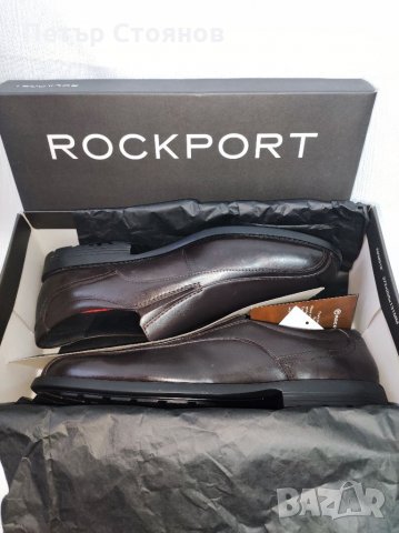 Уникално леки и удобни мъжки обувки от естествена кожа ROCKPORT №48, снимка 13 - Ежедневни обувки - 35956564