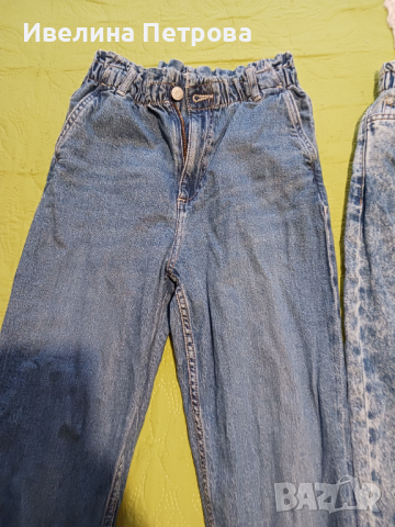 2 чифта дънки на H&M , снимка 3 - Детски панталони и дънки - 44756321