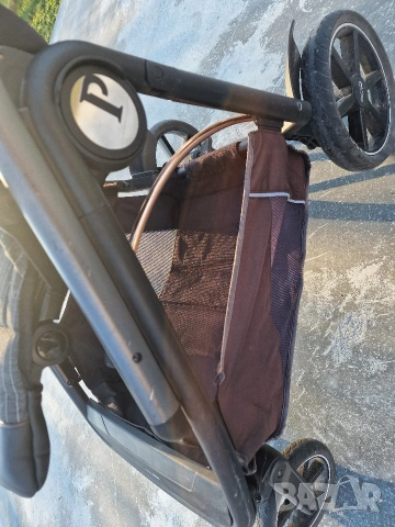 Количка, столче за кола, кош Peg Perego Veloce, цвят Fiat 500, снимка 7 - Детски колички - 53658560