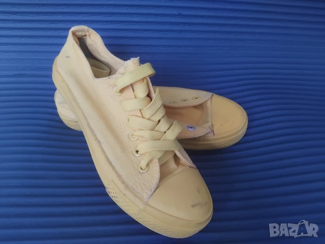 Жълти Спортни Кецове, снимка 6 - Кецове - 50647691