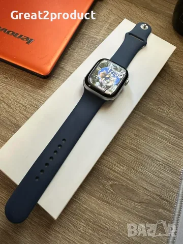 apple watch 10 46mm denim , снимка 2 - Аксесоари за Apple - 55847732
