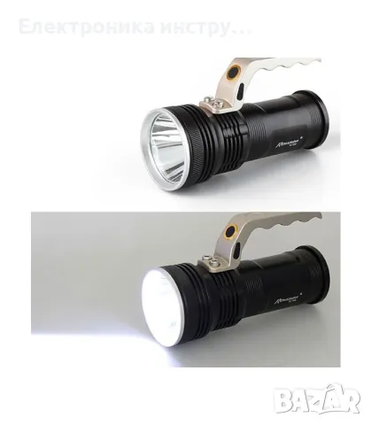 Мощен Cree LED фенер Max 800 лумена, снимка 3 - Лед осветление - 49175877