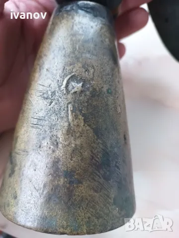 Бронзов турски чан №2, снимка 3 - Антикварни и старинни предмети - 48266833