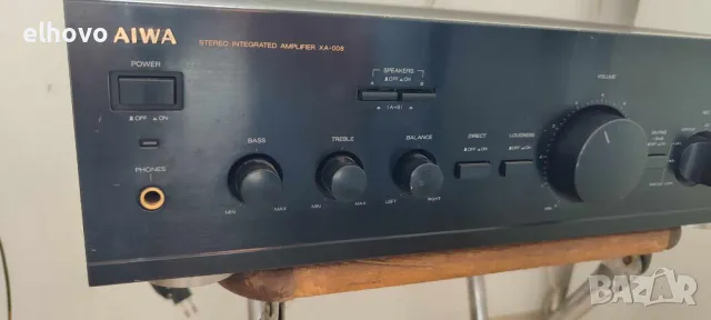 Стерео усилвател AIWA XA-008Z#1, снимка 4 - Ресийвъри, усилватели, смесителни пултове - 48584598