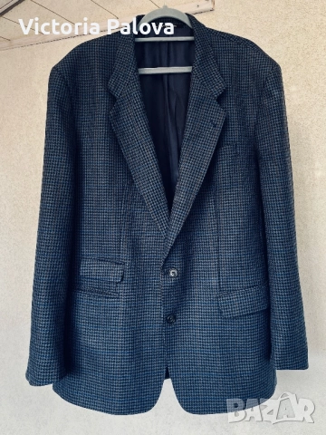 LUXURY модна къща YVES SAINT LAURENT винтидж сако 100% агнешка вълна, снимка 9 - Сака - 52485956