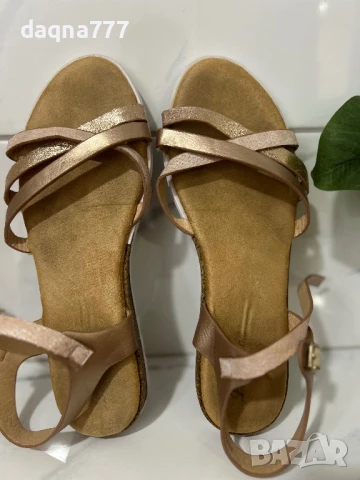 Немски сандали ест кожа Германия, снимка 2 - Сандали - 50767587