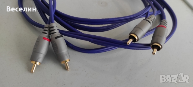 Аудио RCA интерконект кабел Vivanco, снимка 8 - Аудиосистеми - 36080630