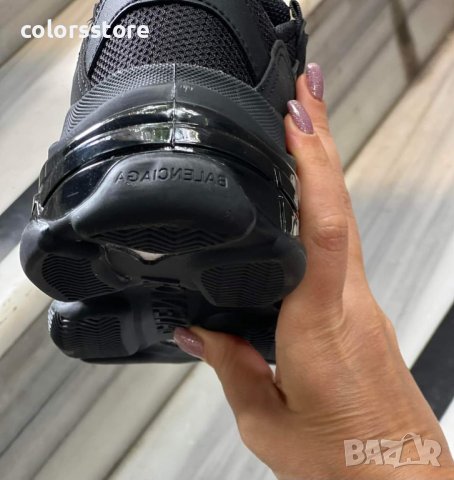 Дамски черни маратонки  Balenciaga  код Br12q109, снимка 3 - Маратонки - 40886608