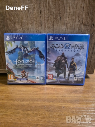God of war ragnarok ps4 ps5 playstation 4/5 horizon forbiden west 