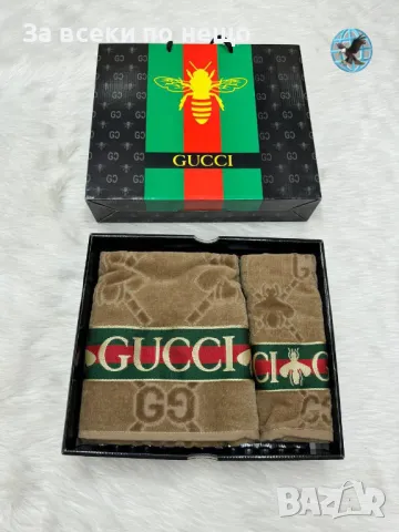 Hugo Boss🔝Gucci Луксозни Хавлии - 2бр. в кутия - Налични Различни Цветове Код D2158, снимка 3 - Хавлиени кърпи - 49423646