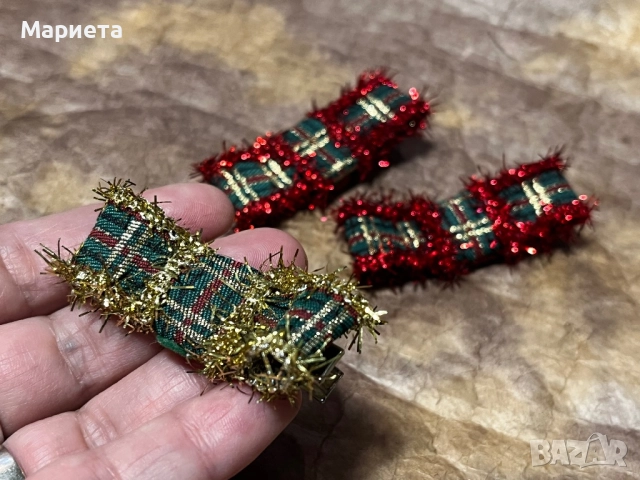 Коледни фиби Аксесоари за коса ръчна изработка фиба с елен, снимка 2 - Аксесоари за коса - 52797371