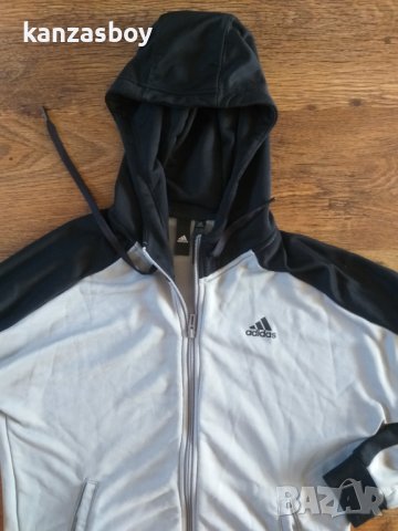 adidas Essentials 3-Stripes Tricot - страхотно мъжко горнище, снимка 3 - Спортни дрехи, екипи - 42003854