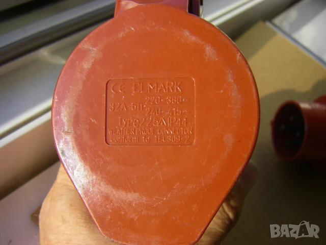 Подвижен трифазен контакт и щепсел, снимка 4 - Друга електроника - 47124480