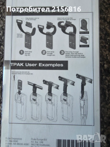 Fluke TPAK Meter Hanging Kit, снимка 3 - Други инструменти - 53823626