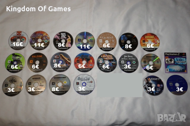 Игри за PS2 Spider-Man:Web of Shadows/Spyro/Genji/GTA Vice City/GUN/Jurassic Park/Virtua Fighter 