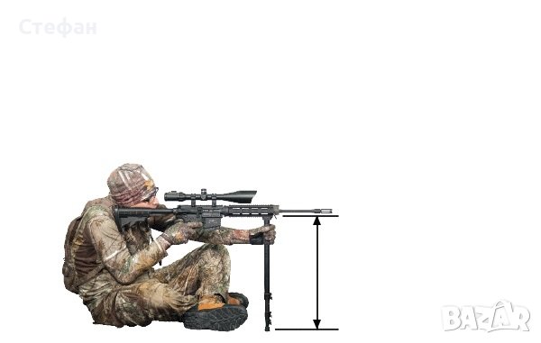 Ловен монопод за стрелба, снимка 10 - Оборудване и аксесоари за оръжия - 41348897