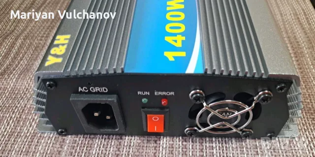 Grid Tie (Мрежов) инвертор за фотоволтаична централа 36V - 230V 1400W, снимка 4 - Друга електроника - 56167197