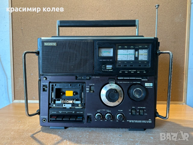 радиокасетофон " SONY CF-950S", снимка 4 - Ресийвъри, усилватели, смесителни пултове - 53259351