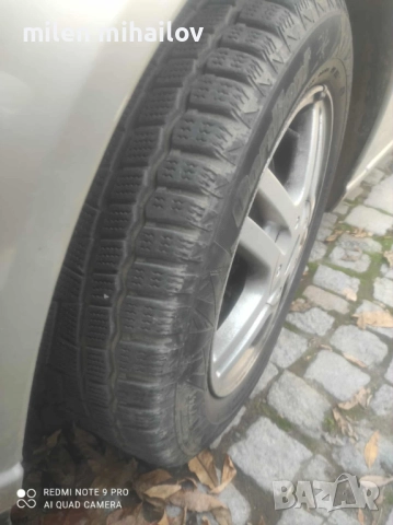 алуминиеви джанти с зимни гуми за форд фокус, снимка 3 - Гуми и джанти - 52279364